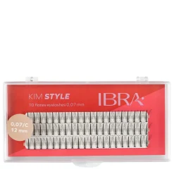 Ibra Makeup - Kępki Rzęs Kim Style C 0,07 - 12mm