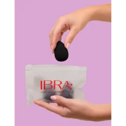 Ibra Makeup - Makeup Blender - Zestaw 3 Gąbeczek Trio Black