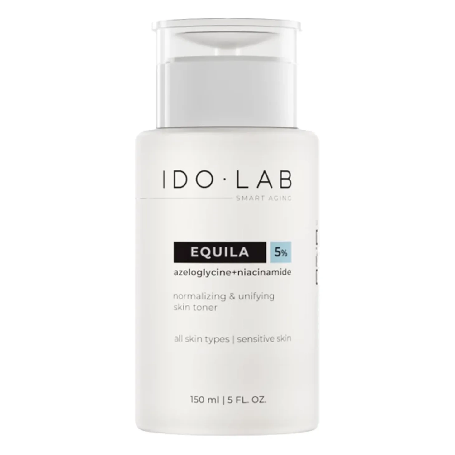 Ido Lab - Equila - Seboregulujący Wyrównujący Koloryt Toner do Twarzy i Ciała - 150 ml