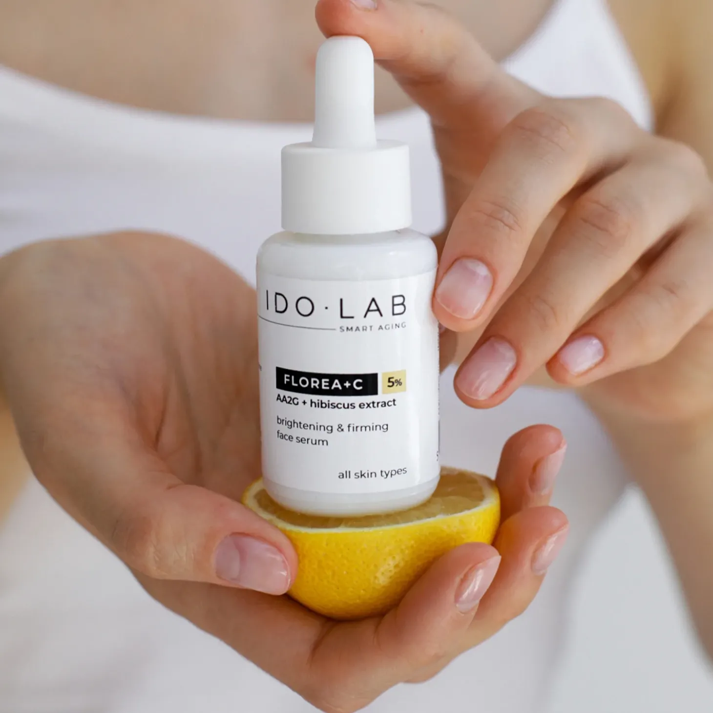 Ido Lab - Florea+C - Serum Rozjaśniające i Redukujące Przebarwienia do Twarzy - 30ml