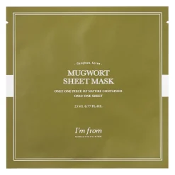 I'm From - Mugwort Sheet Mask - Kojąca Maska w Płachcie z Ekstraktem z Bylicy - 1szt/23ml