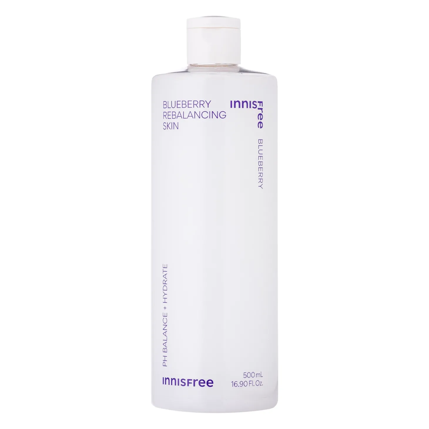 Innisfree - Blueberry Rebalancing Skin - Nawilżający Tonik z Ekstraktem z Jagód - 500ml