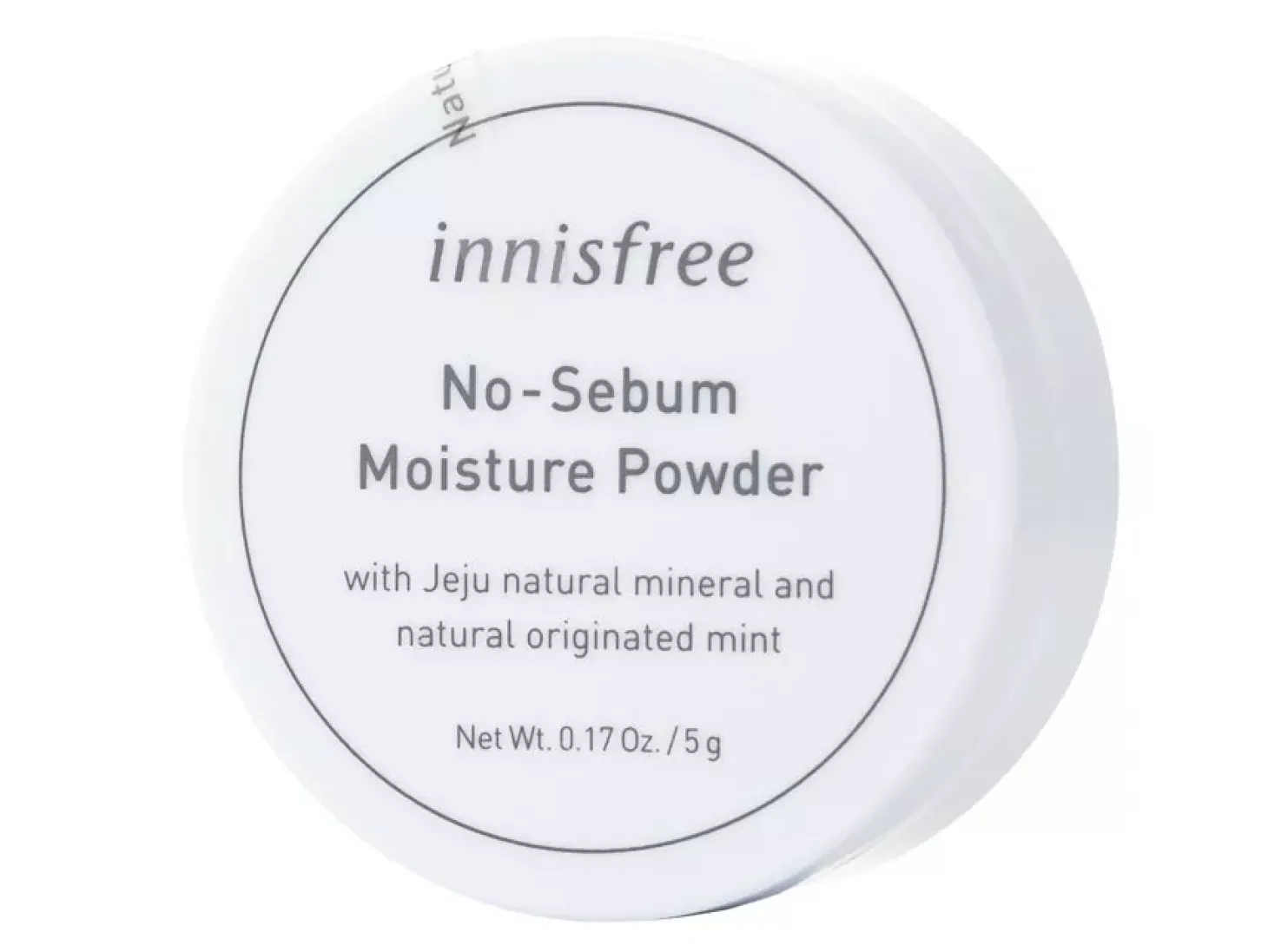 Innisfree - No-Sebum Moisture Powder - Sypki Puder Matujący - 5g