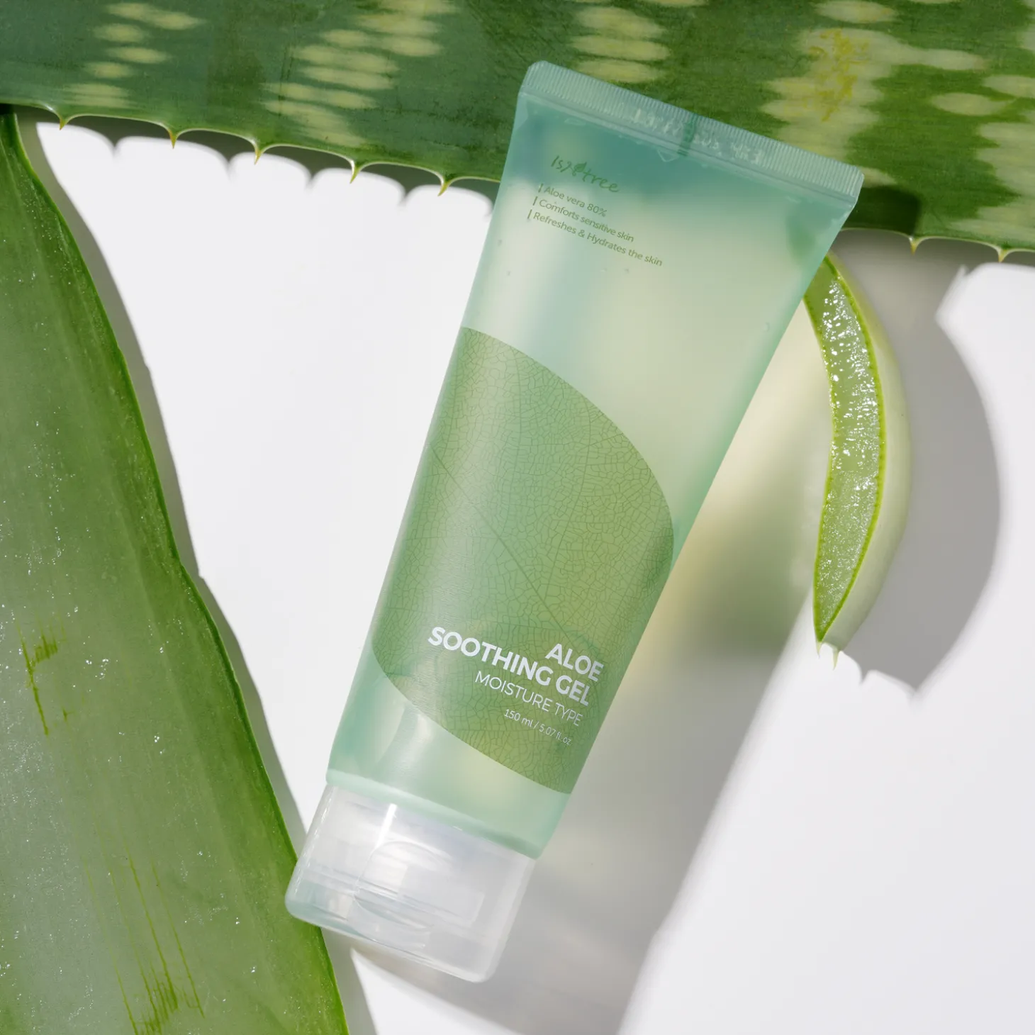 Isntree - Aloe Soothing Gel - Moisture Type - Łagodząco-nawilżający Żel z Aloesem - 150ml