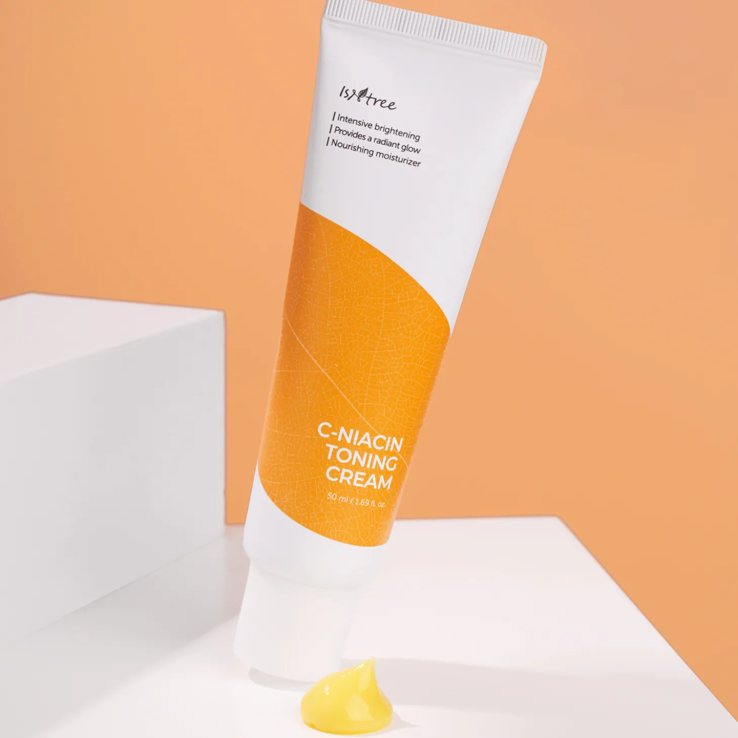 Isntree - C-Niacin Toning Cream - Rozjaśniający Krem do Twarzy - 50ml