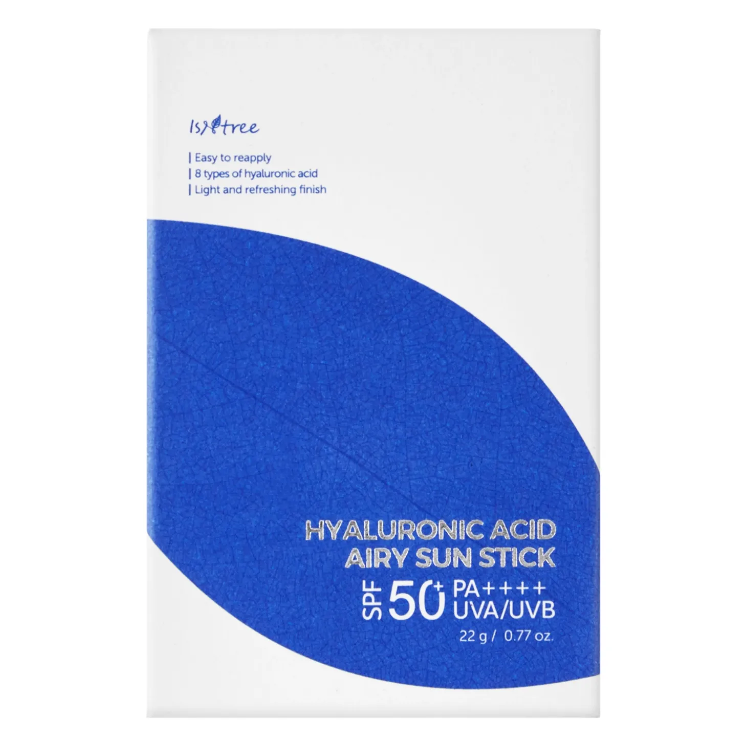 Isntree - Hyaluronic Acid Airy Sun Stick SPF 50+ PA ++++ - Krem Przeciwsłoneczny w Sztyfcie - 22g
