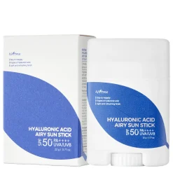 Isntree - Hyaluronic Acid Airy Sun Stick SPF 50+ PA ++++ - Krem Przeciwsłoneczny w Sztyfcie - 22g