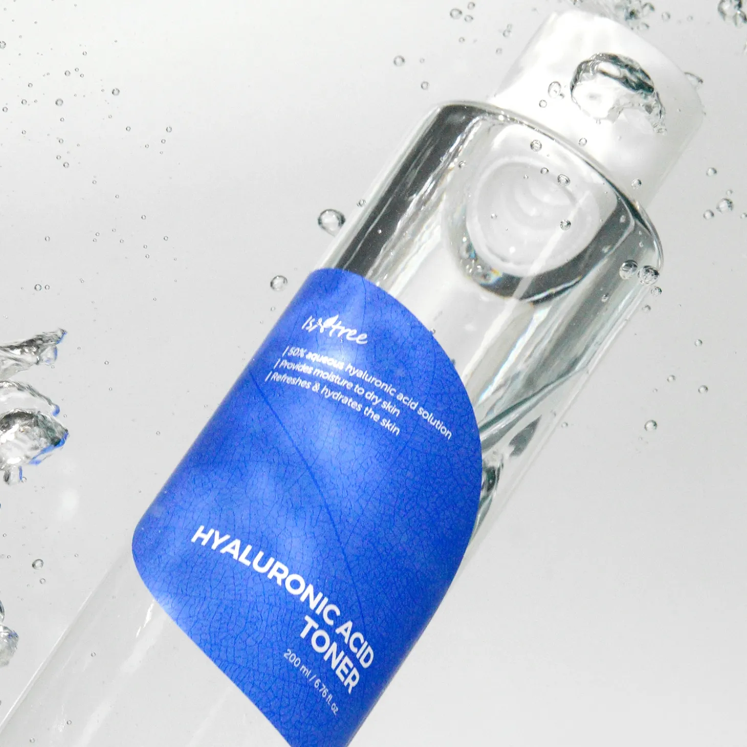 Isntree - Hyaluronic Acid Toner - Tonik Nawilżający z Kwasem Hialuronowym - 200ml