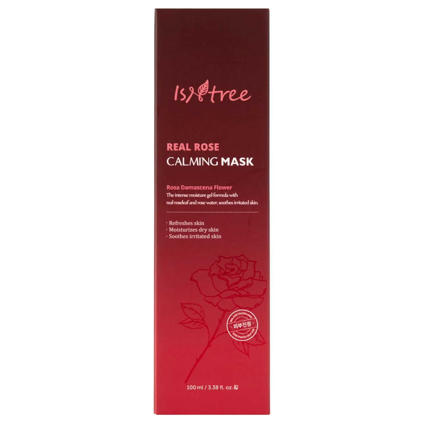 Isntree - Real Rose Calming Mask - Łagodząca Maska Różana - 100ml