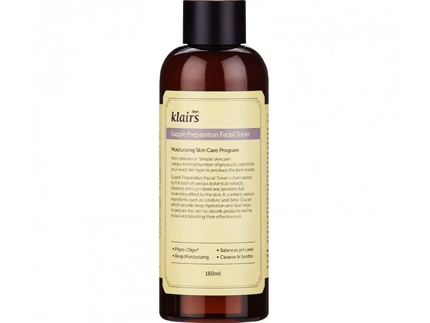 Klairs - Supple Preparation Facial Toner - Nawilżający Tonik do Twarzy - 180ml