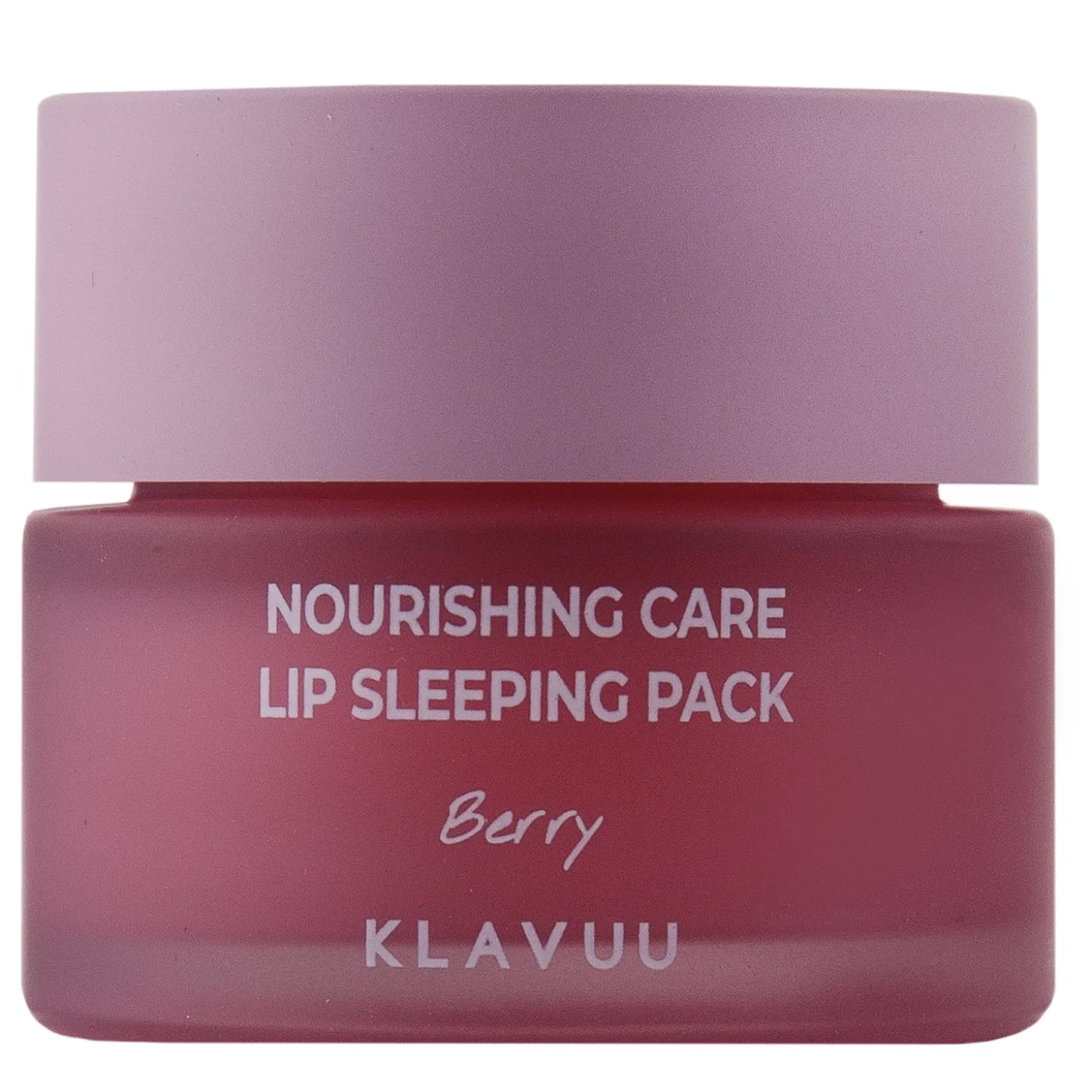 Klavuu - Nourishing Care Lip Sleeping Pack - Odżywcza Maseczka do Ust na Noc - Berry - 20g