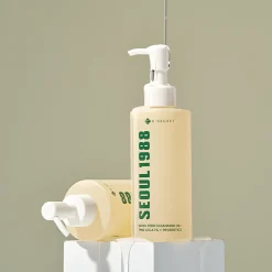 K-SECRET - SEOUL 1988 Cleansing Oil : Pine Cica 1% + Probiotics - Olejek do Demakijażu - 200ml