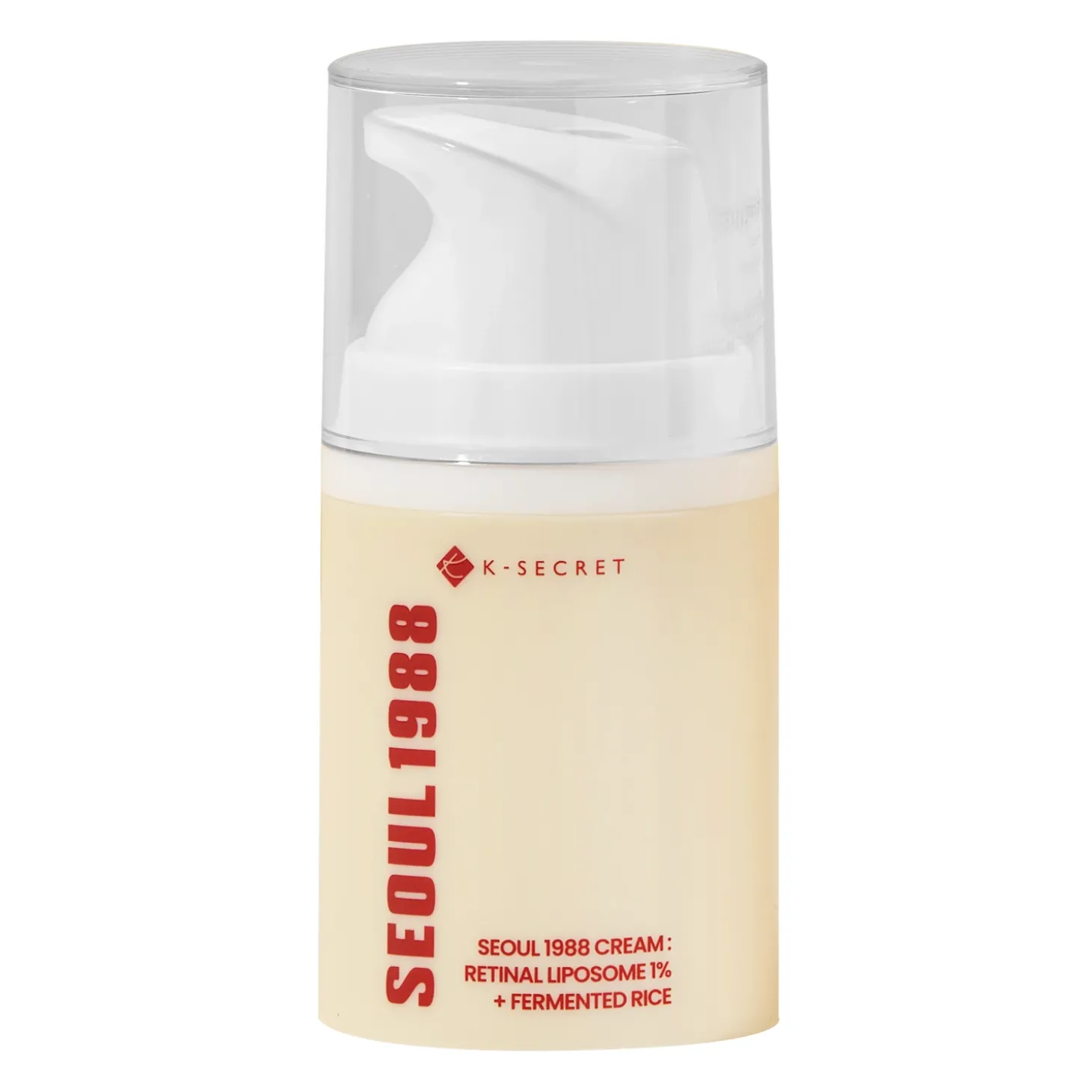 K-SECRET - SEOUL 1988 Cream : Retinal Liposome 1% + Fermented Rice - Ujędrniający Krem z Retinalem - 50ml