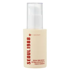 K-SECRET - SEOUL 1988 Serum : Retinal Liposome 2% + Black Ginseng - Ujędrniające Serum z Retinalem - 30ml