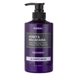 Kundal - Honey & Macadamia Nature Shampoo - Szampon do Włosów - White Musk - 500ml