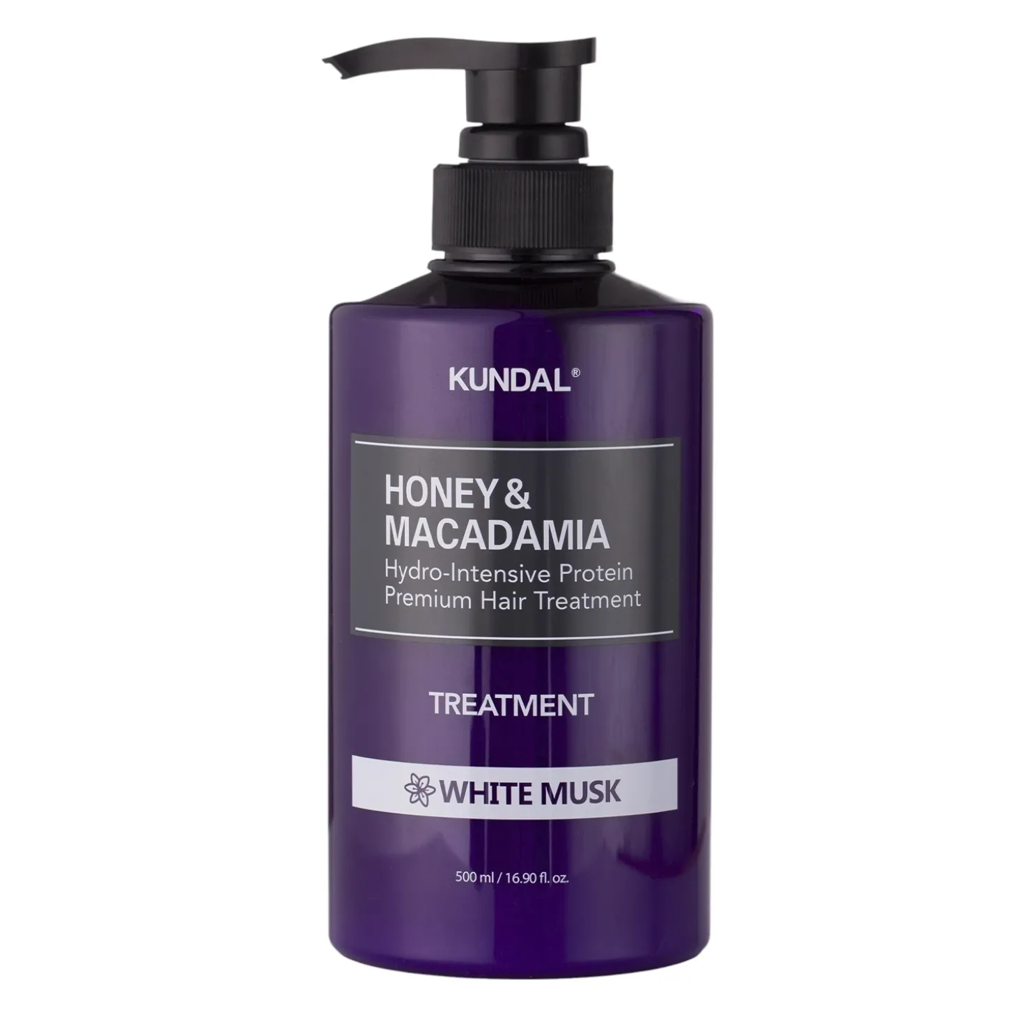 Kundal - Honey & Macadamia Nature Shampoo - Szampon do Włosów - White Musk - 500ml