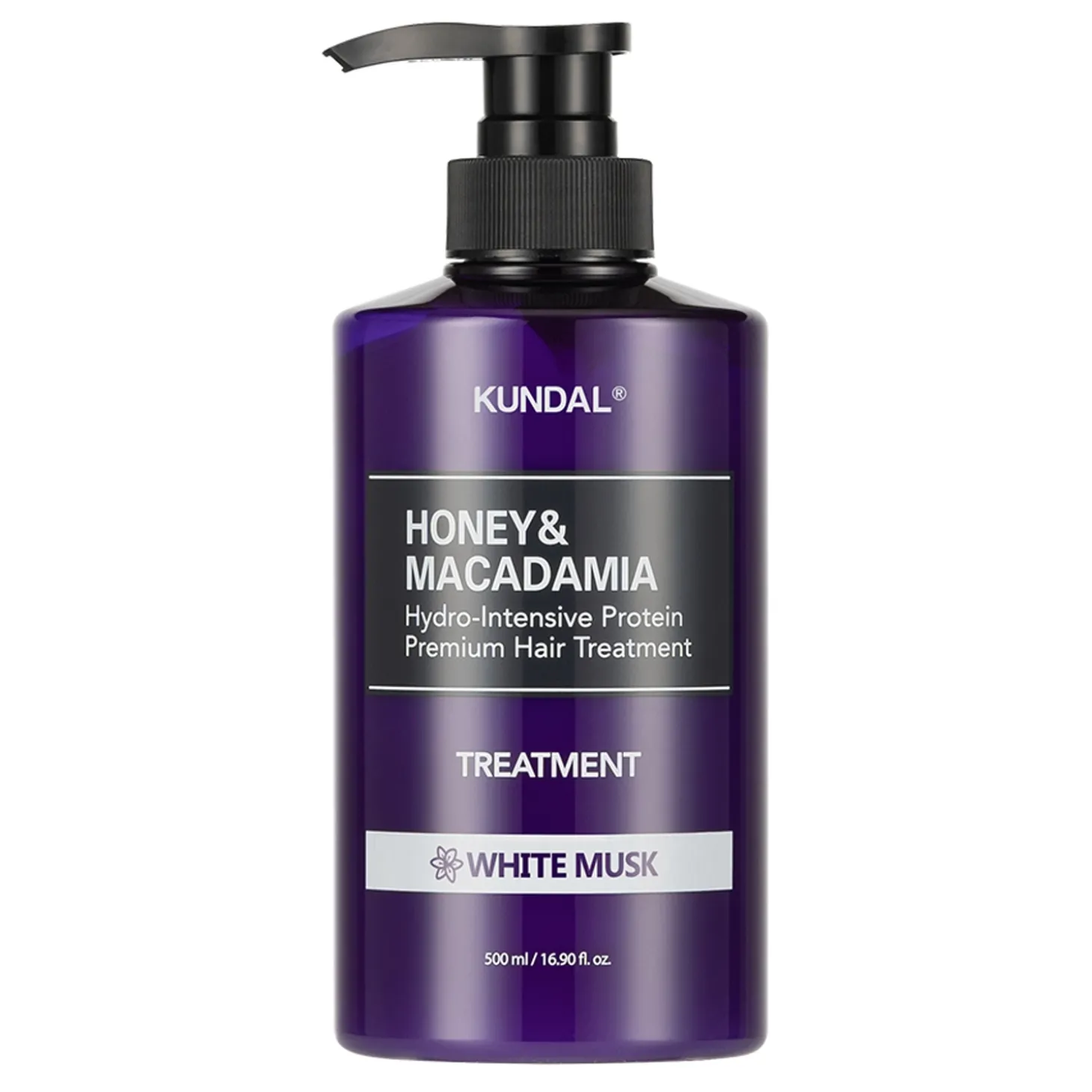 Kundal - Honey & Macadamia Protein Treatment - Proteinowa Kuracja do Włosów - White Musk - 500ml