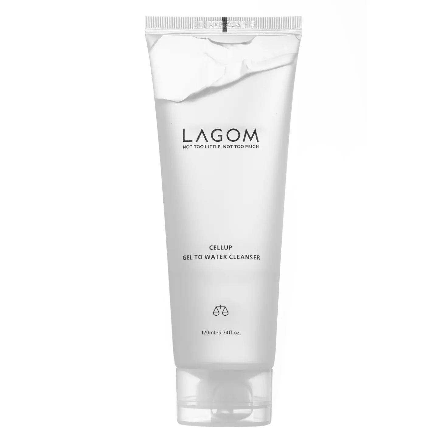 Lagom - Cellup Gel To Water Cleanser - Delikatny Żel do Mycia Twarzy - 170ml