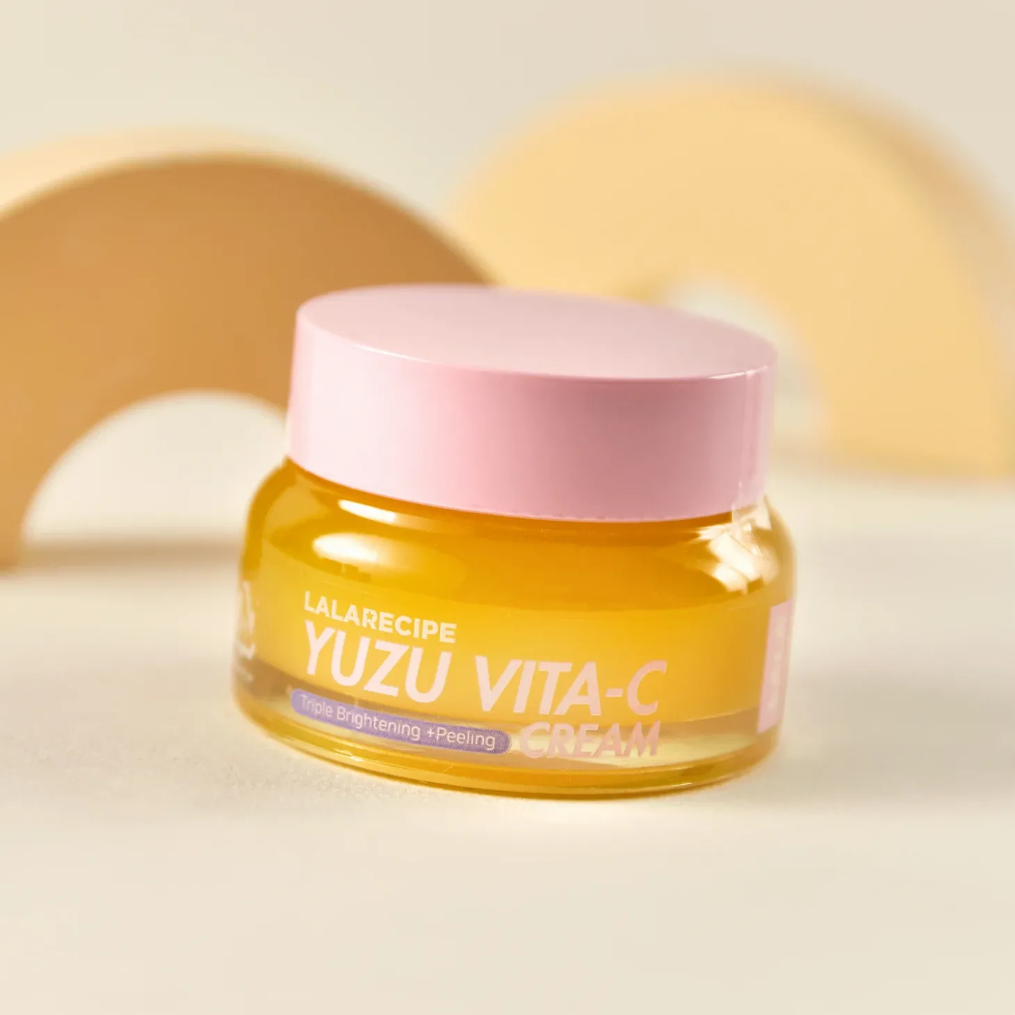 LalaRecipe - Yuzu Vita C Cream - Rozjaśniający Krem do Twarzy z Witaminą C - 50ml
