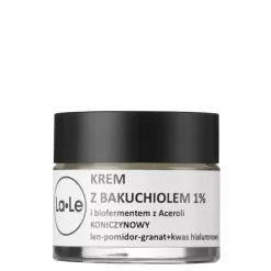 La-Le - Krem Koniczynowy z Bakuchiolem 1% i Biofermentem z Aceroli - 50ml