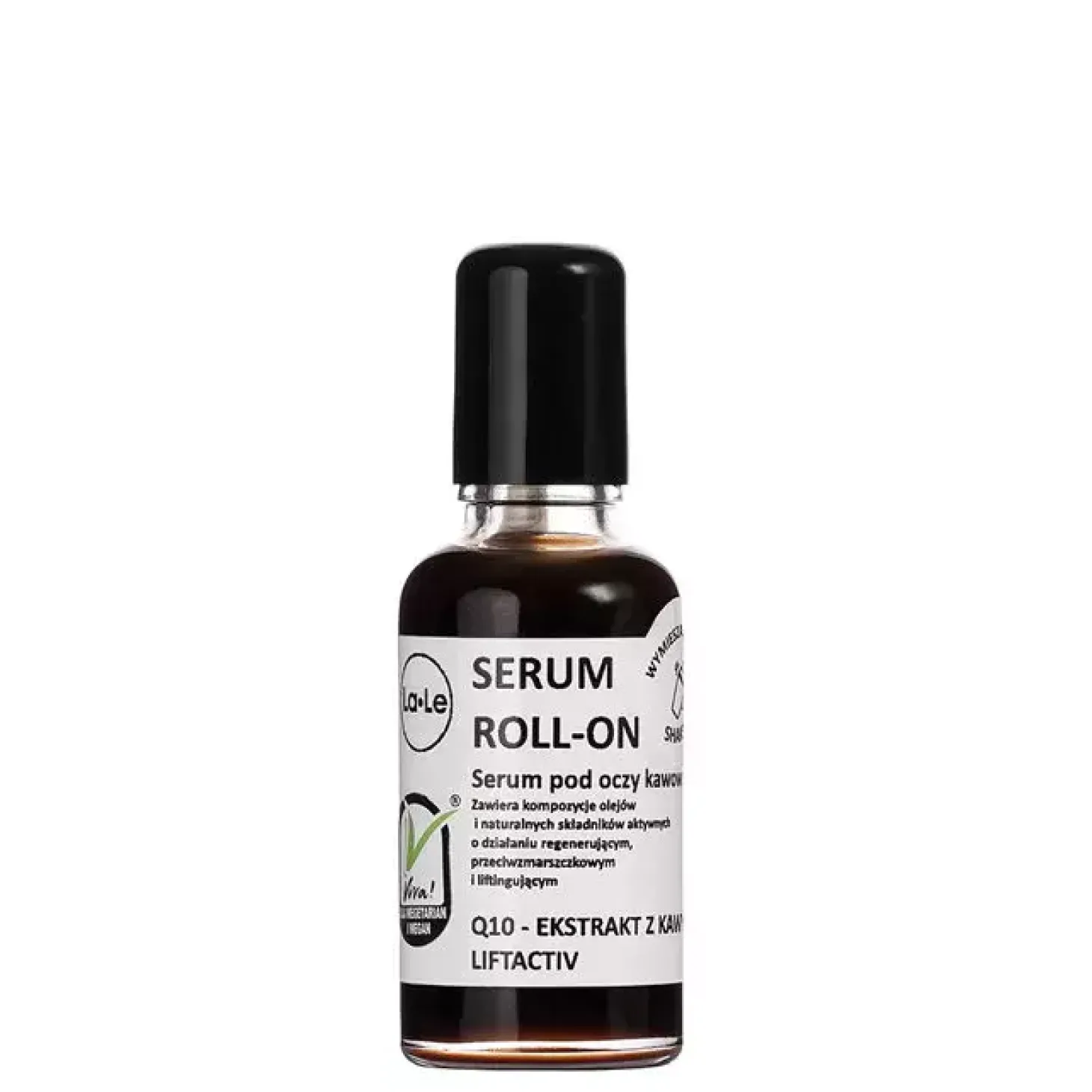 La-Le - Serum Kawowe pod Oczy Roll-On z Koenzymem Q10 - 30ml