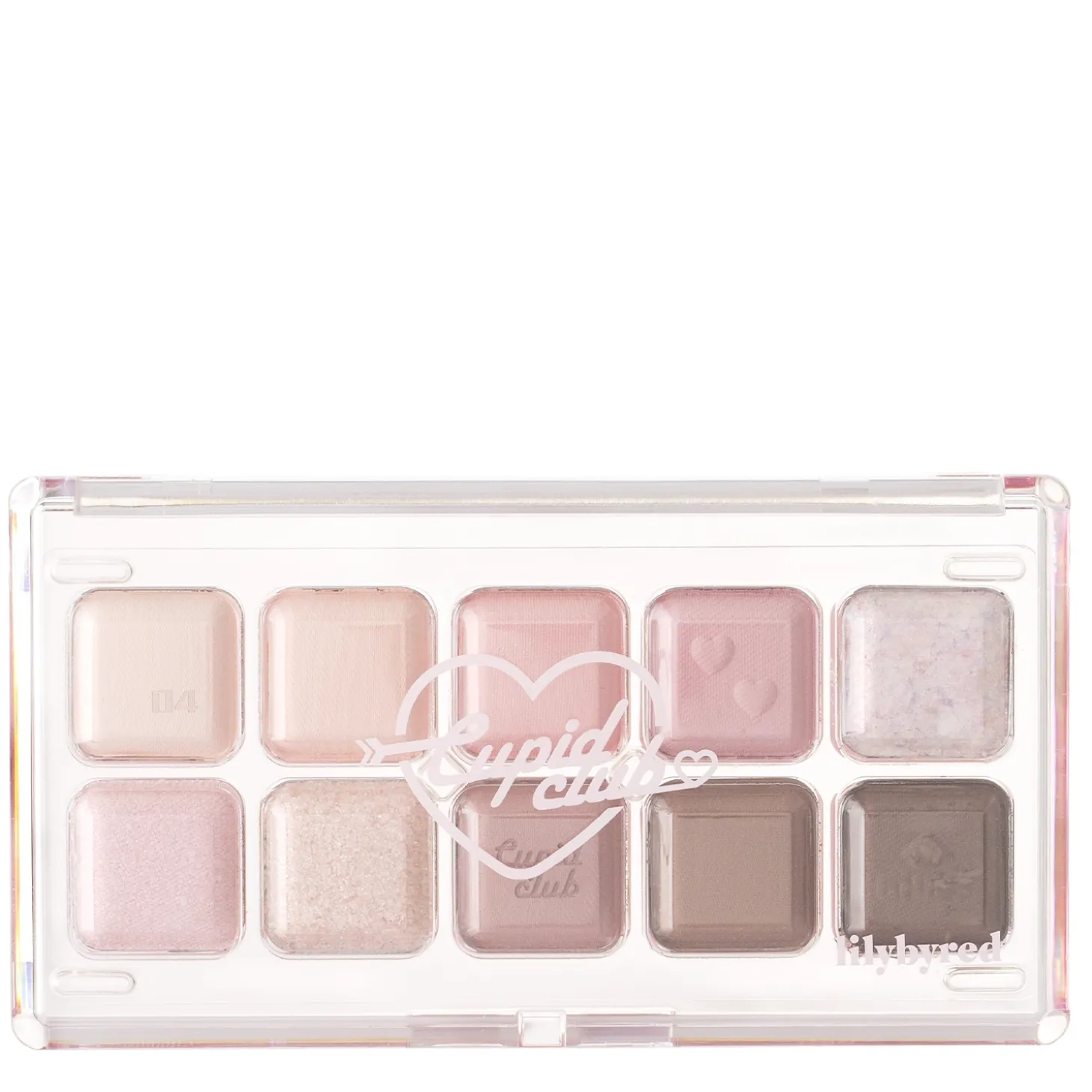 Lilybyred - Mood Keyboard Cupid Club Edition - Paleta Cieni do Powiek - 04 Cool Membership - 10,5g