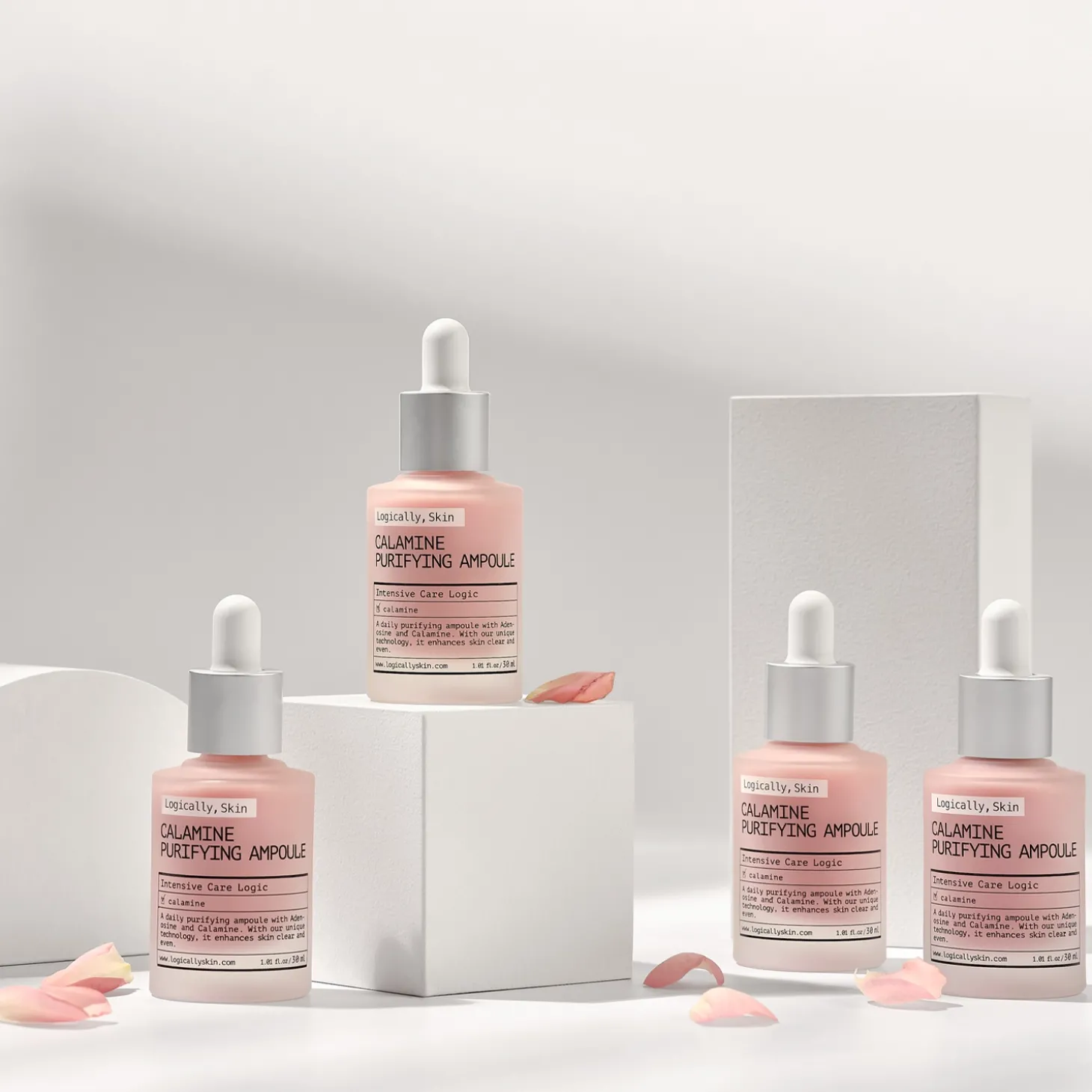 Logically, Skin - Calamine Purifying Ampoule - Kojąca Ampułka do Twarzy z Kalaminą - 30ml