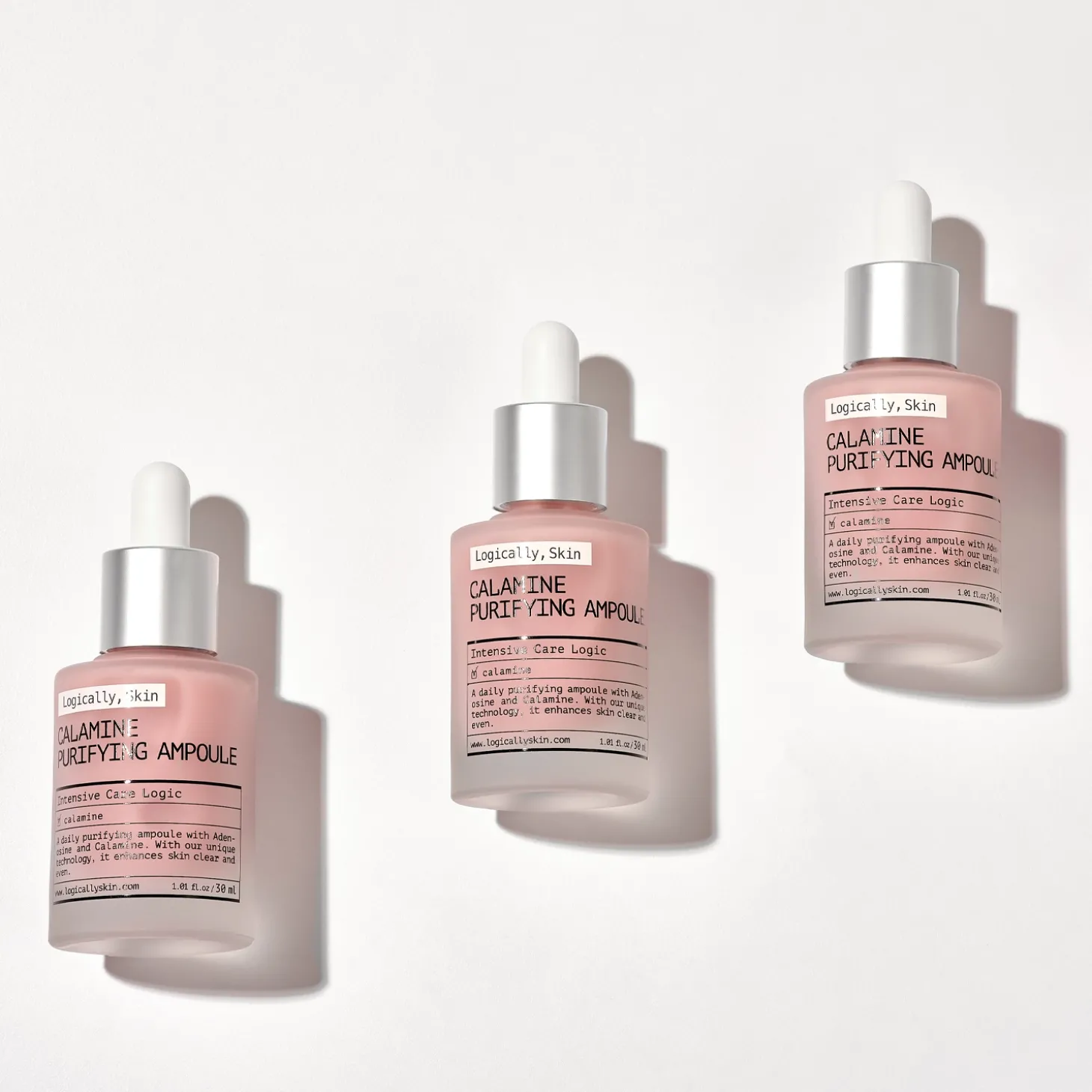 Logically, Skin - Calamine Purifying Ampoule - Kojąca Ampułka do Twarzy z Kalaminą - 30ml