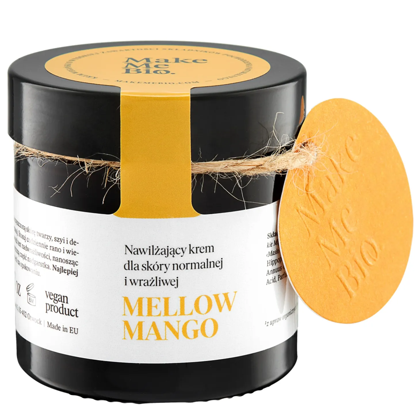 Make Me Bio - Mellow Mango - Nawilżający Krem dla Skóry Normalnej i Wrażliwej - 60ml