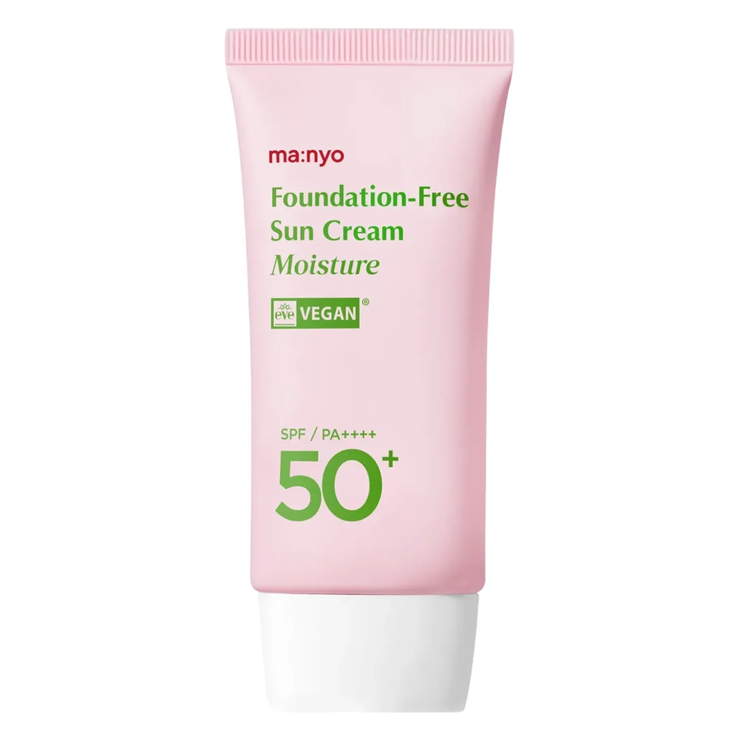 Ma:nyo - Foundation-Free Sun Cream Moisture SPF50+ PA++++ - Tonujący Krem Przeciwsłoneczny - 50ml