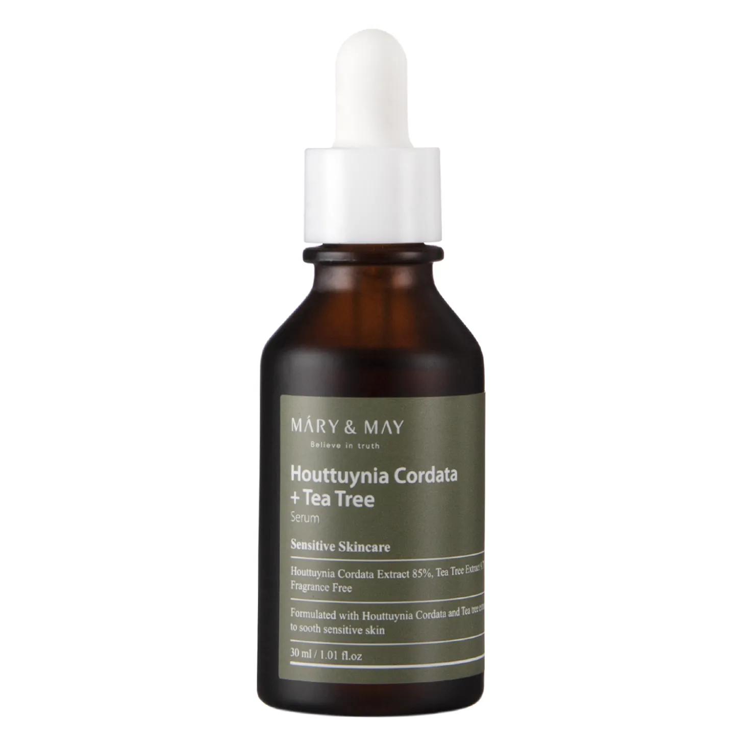 Mary&May - Houttuynia Cordata and Tea Tree Serum - Serum Przeciwtrądzikowe z Ekstraktami Roślinnymi - 30ml