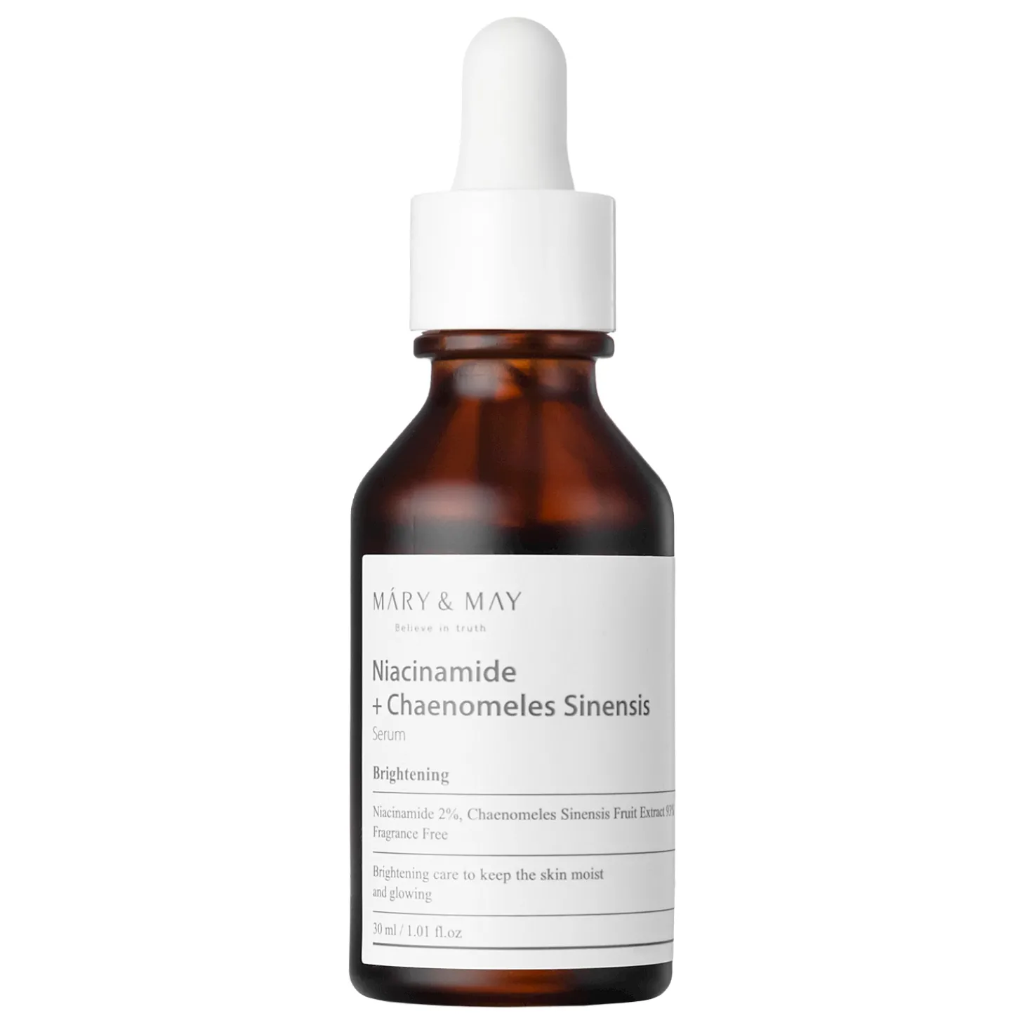 Mary&May - Niacinamide Chaenomeles Sinensis Serum - Rozjaśniające Serum z Niacynamidem i Pigwowcem Chińskim - 30ml