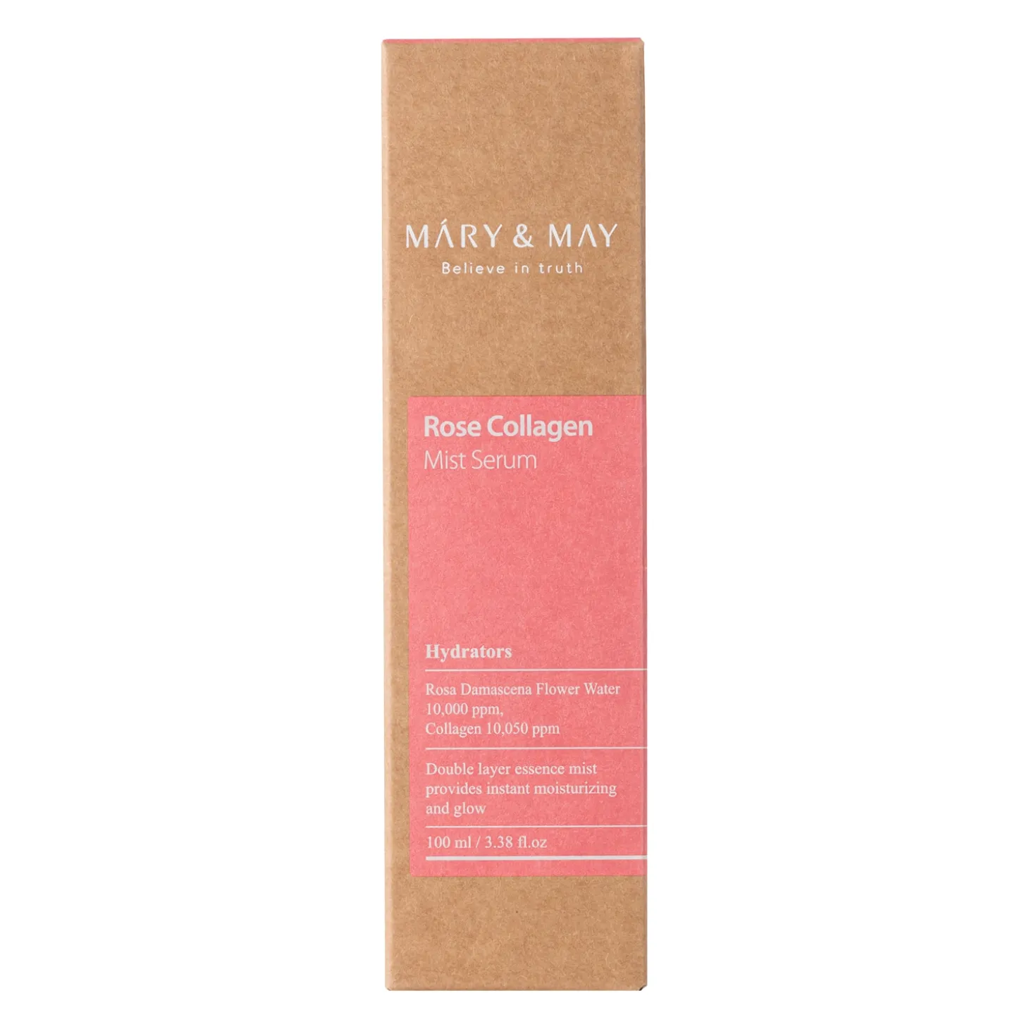Mary&May - Rose Collagen Mist Serum - Dwufazowe Serum w Mgiełce - 100ml