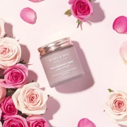 Mary&May - Rose Hyaluronic Hydra Wash off Pack - Nawilżająca Maska z Glinką - 125g