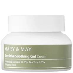 Mary&May - Sensitive Soothing Gel Blemish Cream - Łagodzący Krem Redukujący Podrażnienia - 70g
