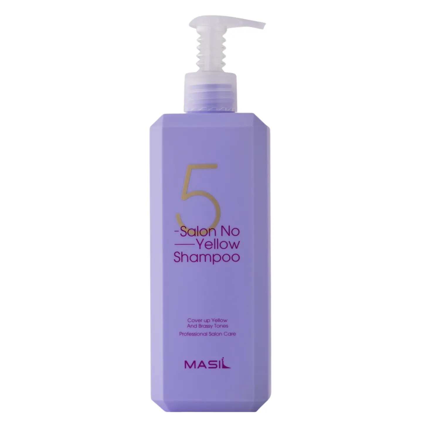 Masil - 5 Salon No Yellow Shampoo - Szampon Tonujący - 500ml