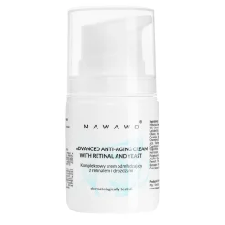 Mawawo - Advanced Anti-Aging Cream with Retinal and Yeast - Kompleksowy Krem Odmładzający z Retinalem i Drożdżami - 50ml