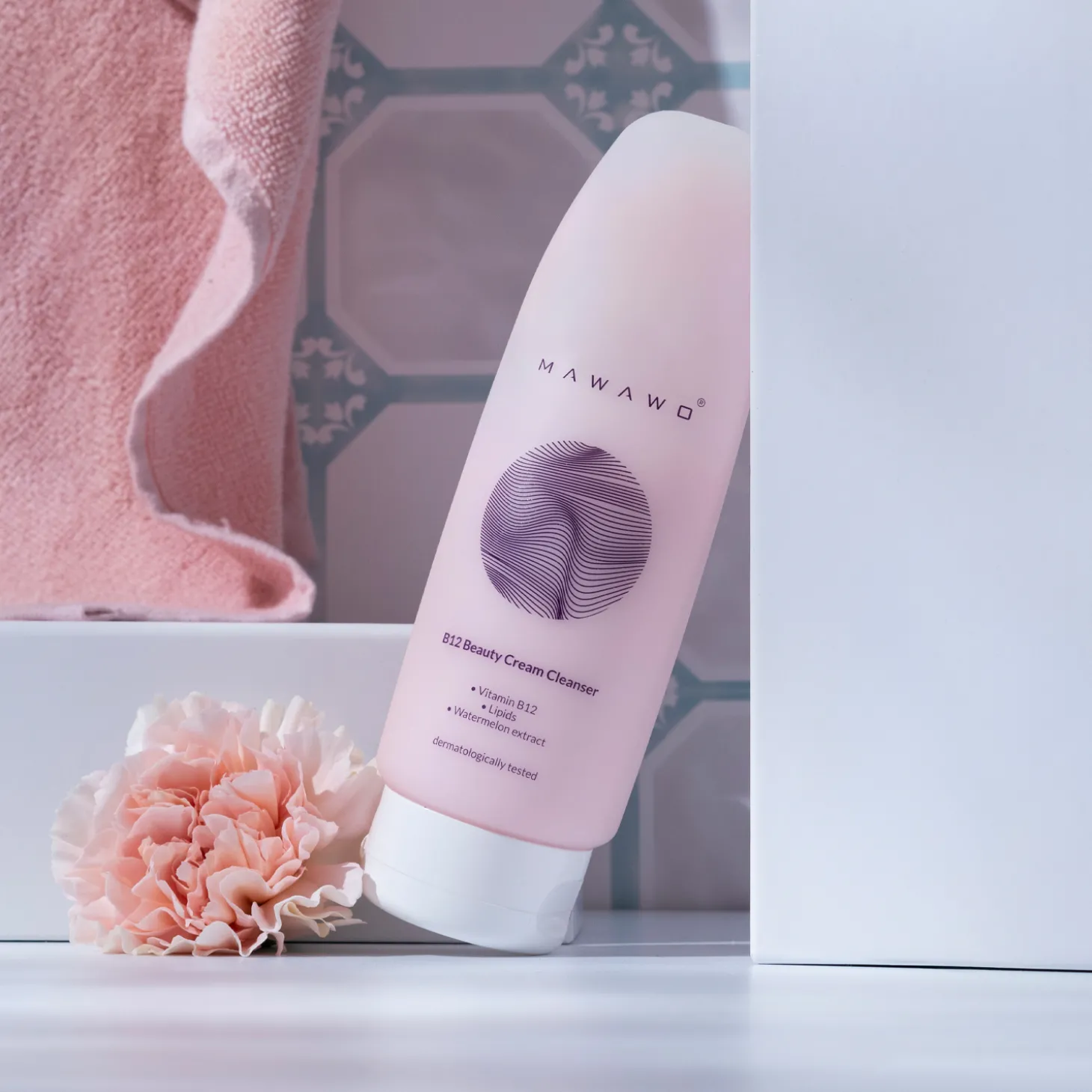 Mawawo - B12 Beauty Cream Cleanser - Krem do Oczyszczania z Witaminą B12 - 200ml
