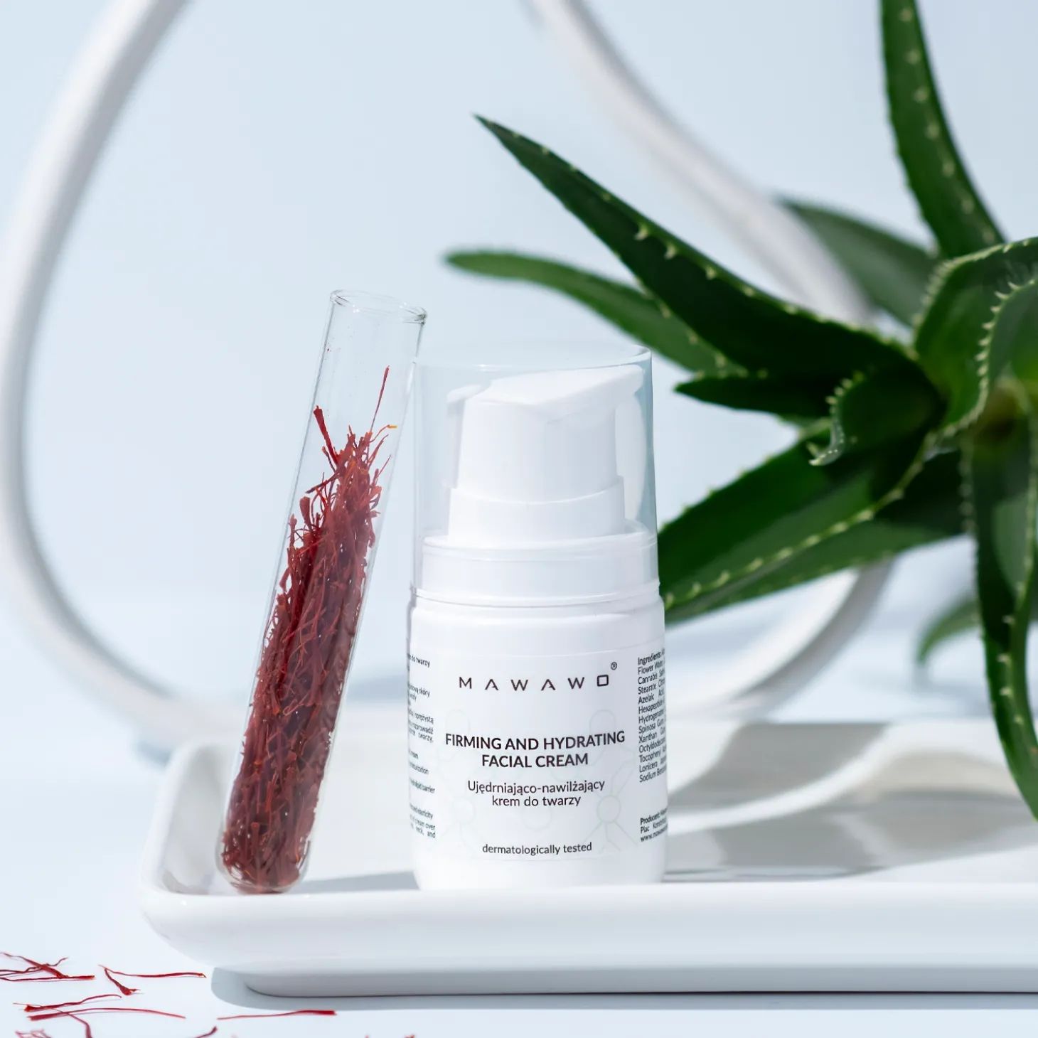 Mawawo - Firming and Hydrating Facial Cream - Ujędrniająco-Nawilżający Krem do Twarzy - 50ml