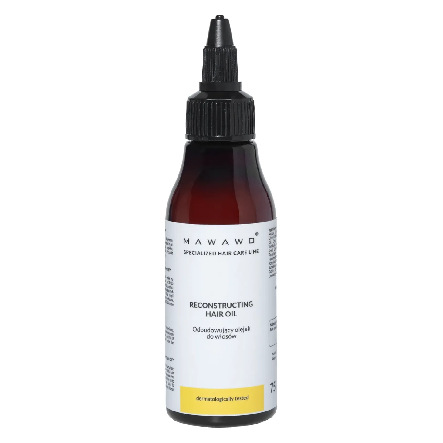 Mawawo - Reconstructing Hair Oil - Odbudowujący Olejek do Włosów - 75ml
