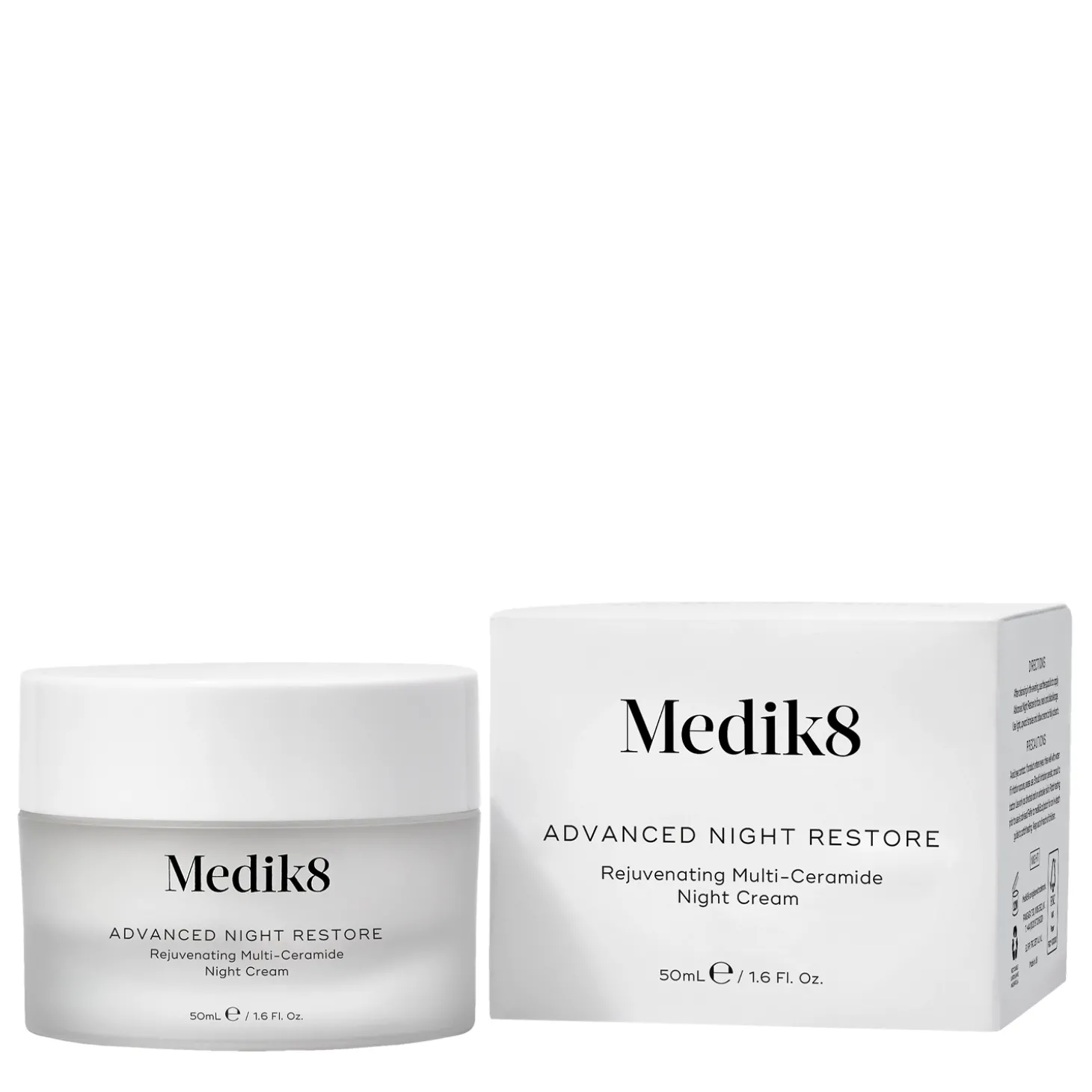 Medik8 - Advanced Night Restore - Rejuvenating Multi-Ceramide Night Cream - Intensywnie Regenerujący Krem na Noc - 50ml