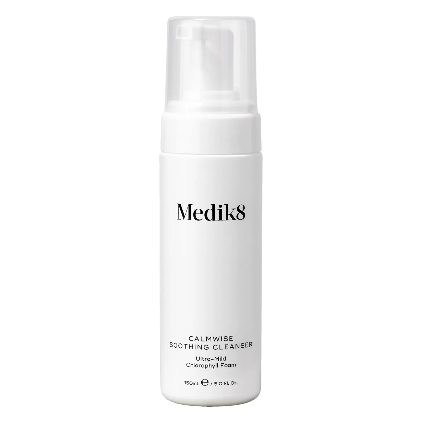 Medik8 - Calmwise Soothing Cleanser - Ultra-Mild - Chlorophyll Foam - Łagodna Pianka Oczyszczająca dla Cery Naczynkowej - 150ml