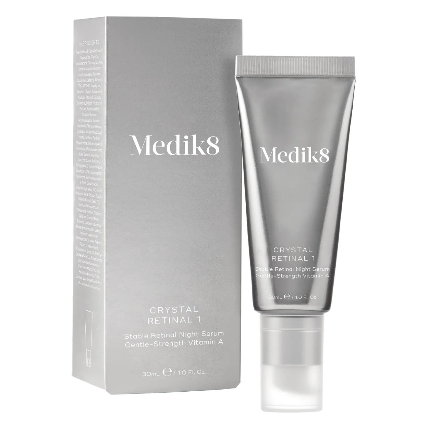 Medik8 - Crystal Retinal 1 - Stabilne i Delikatne Serum Przeciwstarzeniowe - 30ml