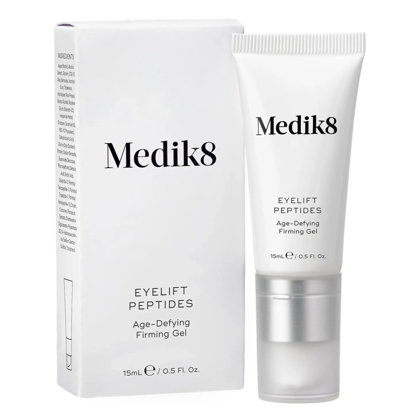 Medik8 - Eyelift Peptides - Age-Defying Firming Gel - Krem pod Oczy z Peptydami - 15ml