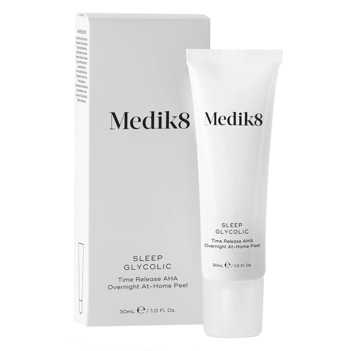 Medik8 - Sleep Glycolic - Peeling na Noc z Technologią Opóźnionego Uwalniania Kwasów AHA - 30ml