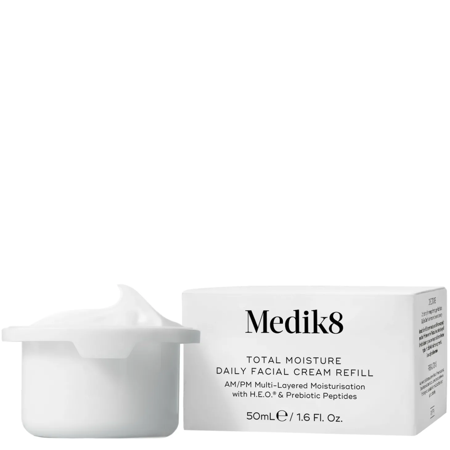 Medik8 - Total Moisture Daily Facial Cream Refill - Wkład Uzupełniający Intensywnie Nawilżający Krem - 50ml