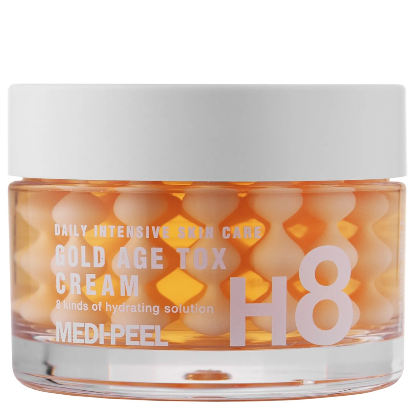 Medi-Peel - Gold Age Tox Cream - Przeciwzmarszczkowy Krem Kapsułkowy z Ekstraktem ze Złotego Jedwabnika - 50ml