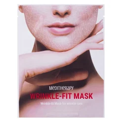 Meditherapy - Wrinkle Fit Face Mask - Ujędrniająco-Nawilżająca Maska do Twarzy w Płachcie - 1szt/18g