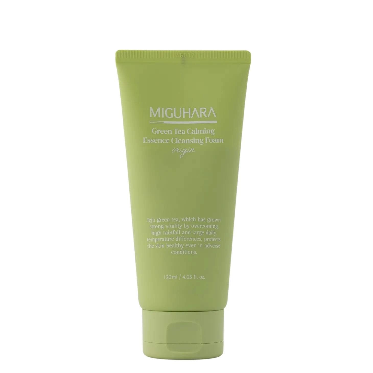 Miguhara - Green Tea Calming Essence Cleansing Foam Origin - Kojąca Pianka z Zieloną Herbatą - 120ml