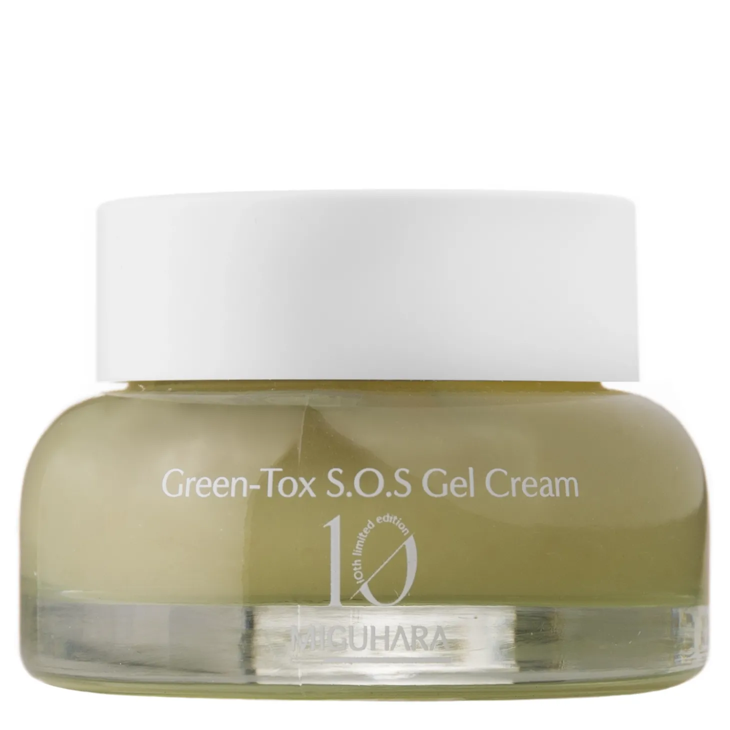 Miguhara - Green-Tox S.O.S Gel Cream - Krem-Żel do Twarzy z Ekstraktem z Zielonej Herbaty Jeju - 50ml